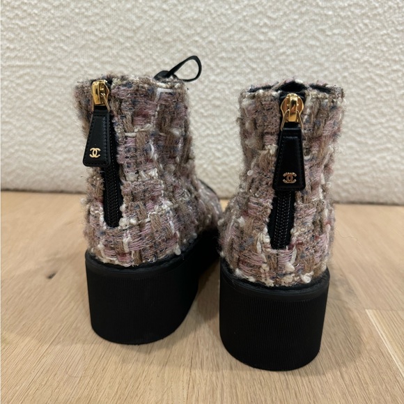 Chanel Tweed Booties (Brand New) - Picture 5 of 6
